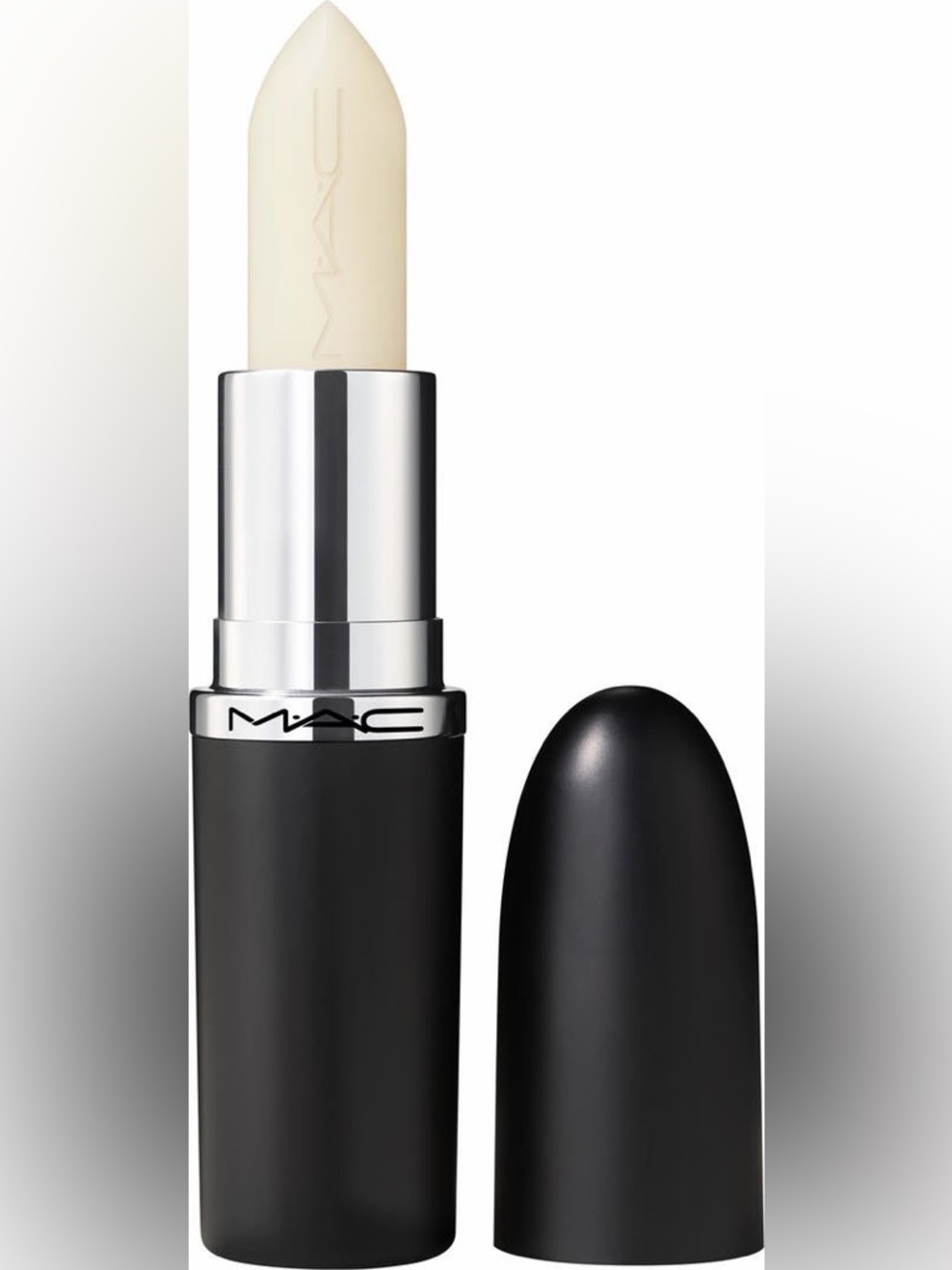 NIB MAC MACximal Sleek Satin Lipstick in “In the Clear” (clear)